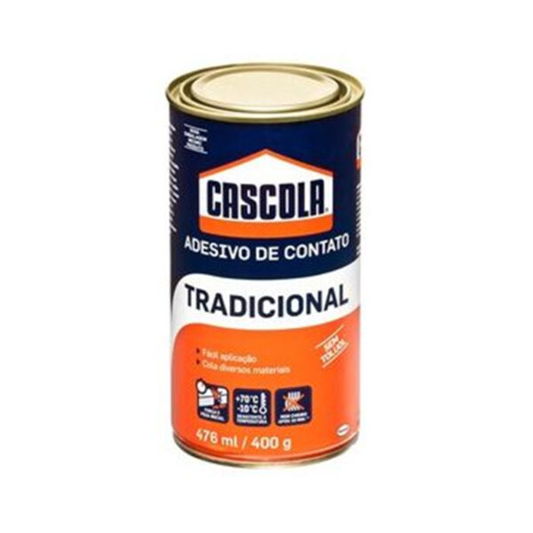 COLA SAPATEIRO CASCOLA ADESIVO DE CONTATO CASCOLA 230ML/476ML